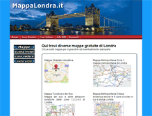 Tablet Screenshot of mappalondra.it
